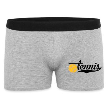 tennis - Men's Boxer Shorts - heather grey - Front