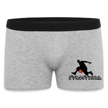 Basketball - Männer Boxer Shorts - Grau meliert - Vorne