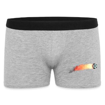 Sprint de la boule de flamme - Boxer Homme - gris chiné - Devant