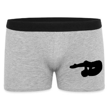 turmsprung - Men's Boxer Shorts - heather grey - Front