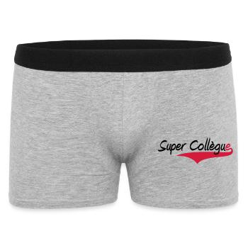 Super Collègue - Boxer Homme - gris chiné - Devant