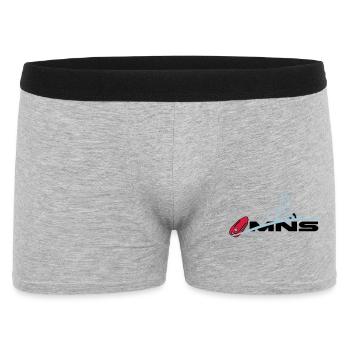 MNS maître-nageur sauveteur - Boxer Homme - gris chiné - Devant