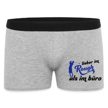 golf - Männer Boxer Shorts - Grau meliert - Vorne