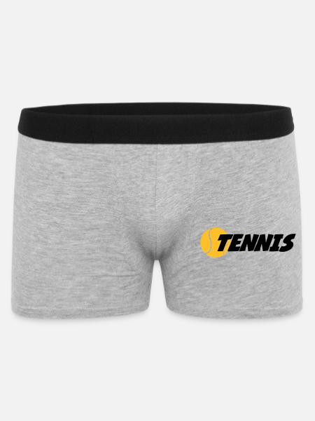 Tennis - Boxer Homme - gris chiné