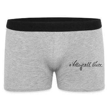 #Amour de volleyball - Boxer Homme - gris chiné - Devant
