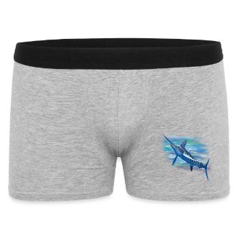 espadon - Boxer Homme - gris chiné - Devant
