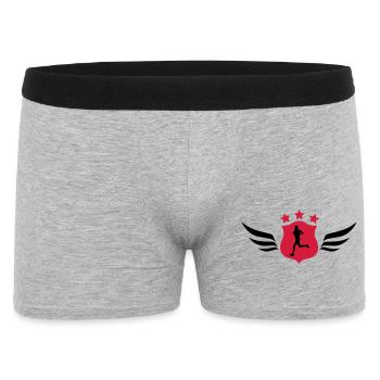 Course à Pied / Running / Jogging / Coureur - Boxer Homme - gris chiné - Devant