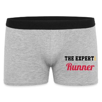 Course à Pied / Running / Jogging / Coureur - Boxer Homme - gris chiné - Devant