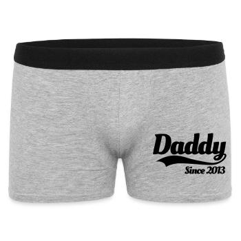 Dandy since 2013 - Männer Boxer Shorts - Grau meliert - Vorne