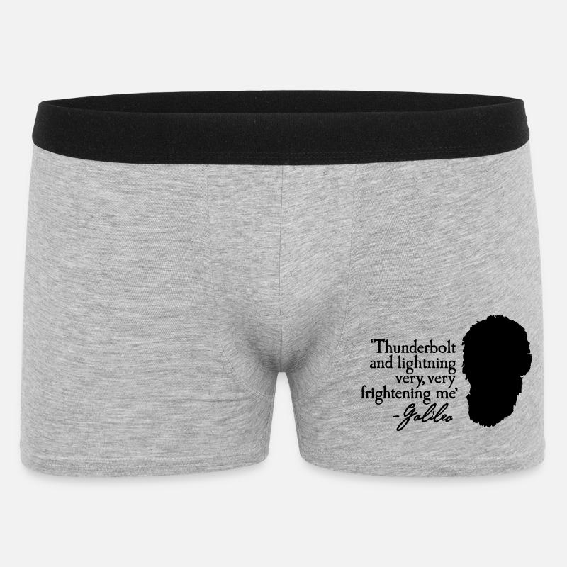 Galileo - Thunderbolt and lightning very... 2clr - Boxer Homme - gris chiné