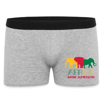 Africa Mon Afrique / Art / Design - Men's Boxer Shorts - heather grey - Front
