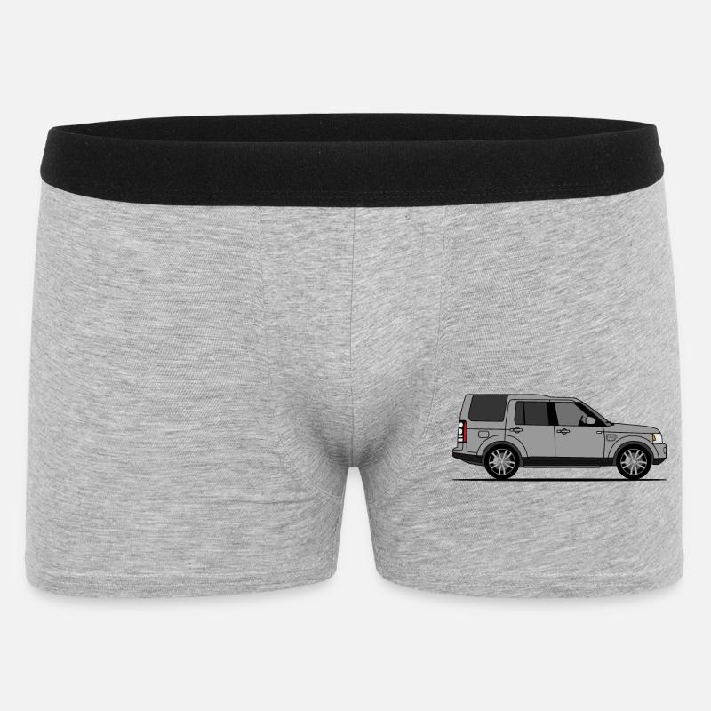 Entdeckung 4 Grau - Männer Boxer Shorts - Grau meliert