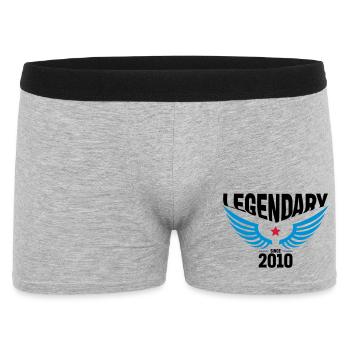 2010 - Boxer Homme - gris chiné - Devant