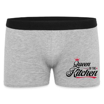 Gift for the best female chef in the world - Men's Boxer Shorts - heather grey - Front