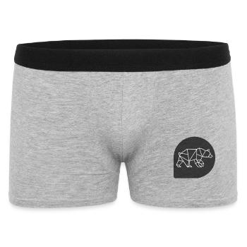 Ours, Ours - Boxer Homme - gris chiné - Devant
