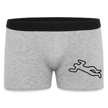Corpse - Men's Boxer Shorts - heather grey - Front