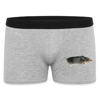 Mole - Men's Boxer Shorts - heather grey - Front