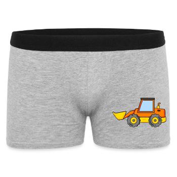 Pelles - Boxer Homme - gris chiné - Devant
