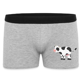 Vache Vaches - Boxer Homme - gris chiné - Devant