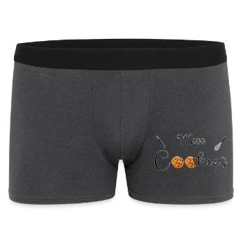 Miss cookies - Men's Boxer Shorts - charcoal grey - Front