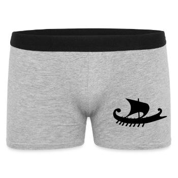 Empuriabrava Bateau w - Boxer Homme - gris chiné - Devant