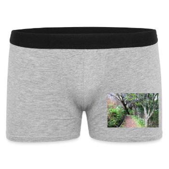Affiche Madère Portugal - Boxer Homme - gris chiné - Devant
