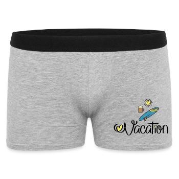 Fêtes et célébrations - Boxer Homme - gris chiné - Devant
