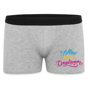 Suivez vos rêves - Boxer Homme - gris chiné - Devant