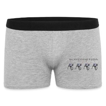 Shchaslyvoho Rizdva - Men's Boxer Shorts - heather grey - Front