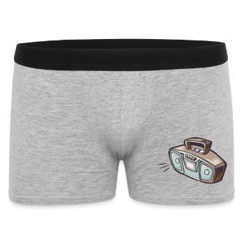 Enregistreur radio Sound-Machine - Boxer Homme - gris chiné - Devant