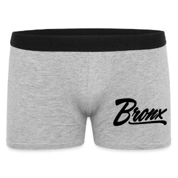 Chemise du Bronx - Boxer Homme - gris chiné - Devant