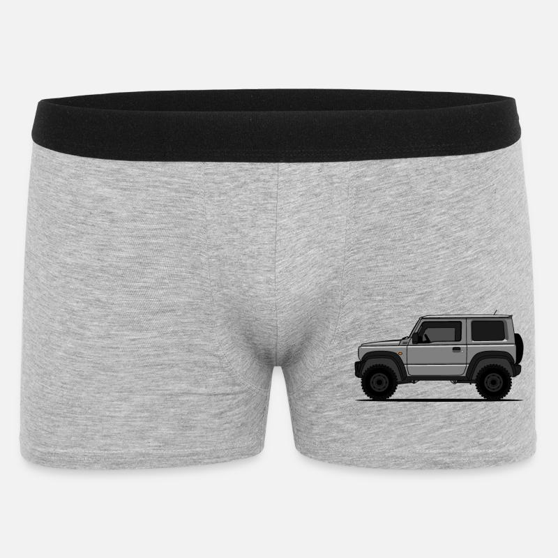 Jimny Harmaa - Miesten bokserit - harmaasävyinen