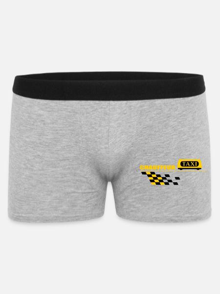 Taxi driver - Men's Boxer Shorts - heather grey