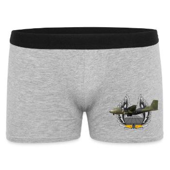 C-160 Transall - Men's Boxer Shorts - heather grey - Front