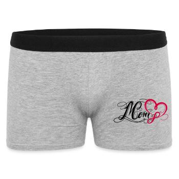 Mom Mama Mother's Day - Men's Boxer Shorts - heather grey - Front