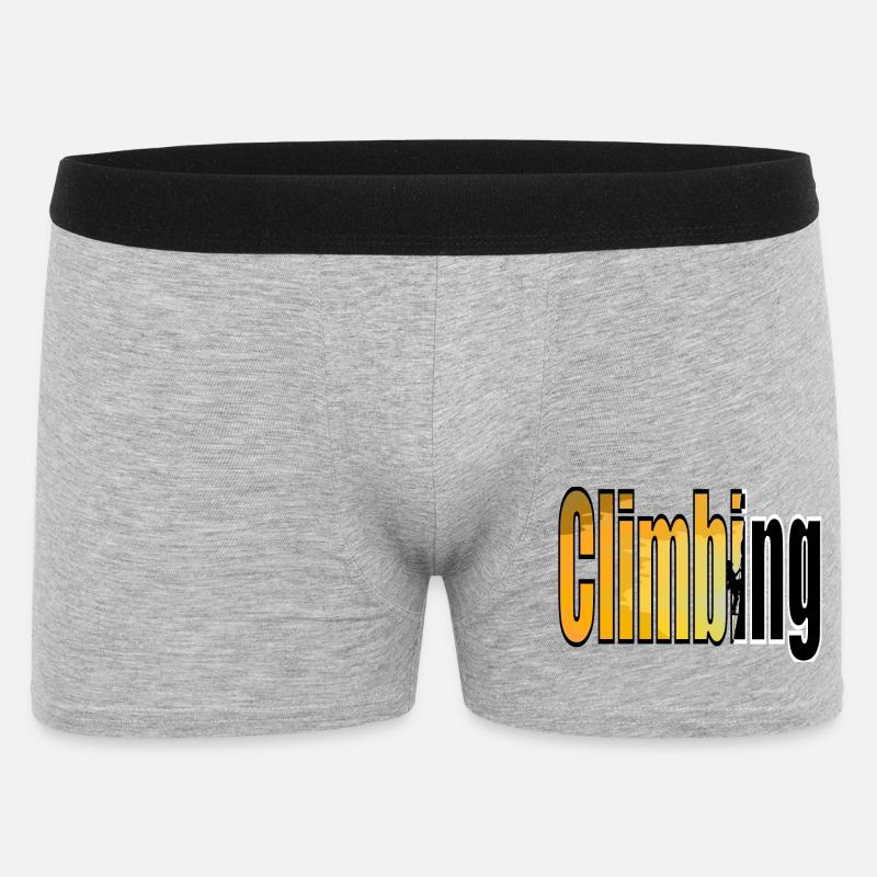 ESKALATION - Männer Boxer Shorts - Grau meliert