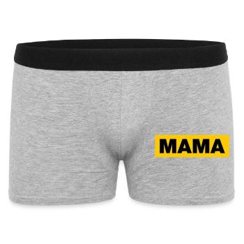 Maman - Boxer Homme - gris chiné - Devant