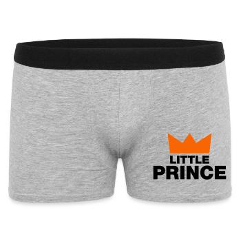 Petit Prinz / 2 Farben - Boxer Homme - gris chiné - Devant