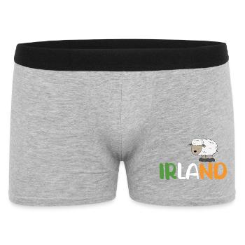 Moutons d’Irlande - Boxer Homme - gris chiné - Devant
