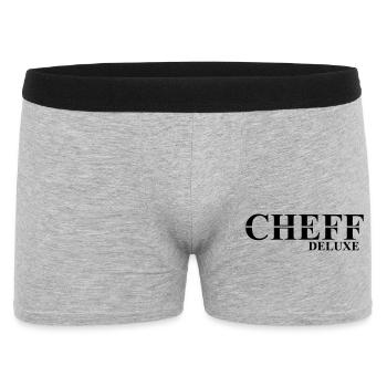 Cheff Deluxe Design pour le Cheff - Boxer Homme - gris chiné - Devant