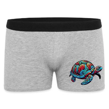 Sea turtle - Men's Boxer Shorts - heather grey - Front