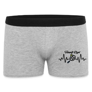 Tennis Club - Men's Boxer Shorts - heather grey - Front