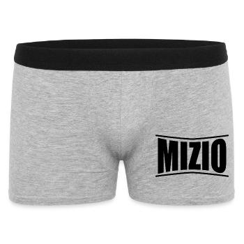 Mizio t-shirt t-shirt idée cadeau - Boxer Homme - gris chiné - Devant