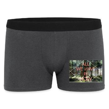 Tout ce que nous avons, c’est maintenant - Boxer Homme - charbon - Devant