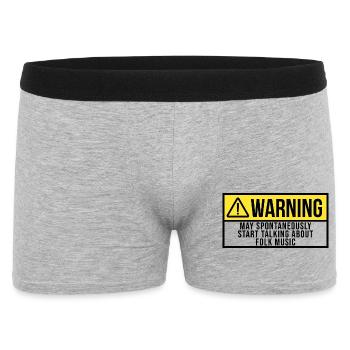 Folk - Men's Boxer Shorts - heather grey - Front