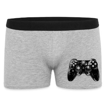 Game Controllers - Men's Boxer Shorts - heather grey - Front