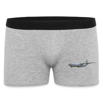 C-133 Cargomaster - Men's Boxer Shorts - heather grey - Front