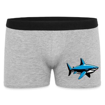 Requin - Boxer Homme - gris chiné - Devant