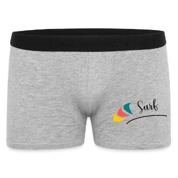 VACANCES. BONNES VACANCES. MAÎTRESSE. MAÎTRE. PROF - Boxer Homme - gris chiné - Devant