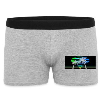 heatwave - Men's Boxer Shorts - heather grey - Front